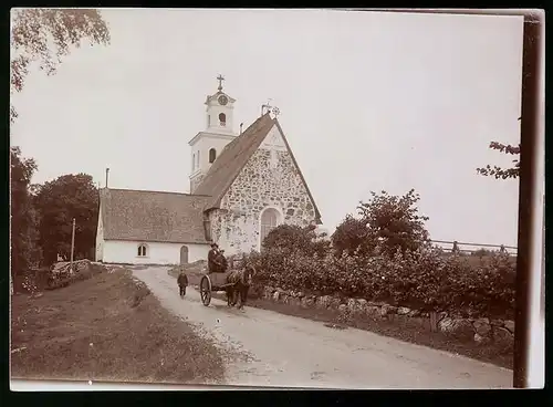 Fotografie Knackstädt & Nähter, Hamburg, Ansicht Raumo - Rauma / Finnland, Strasse zur Kirche