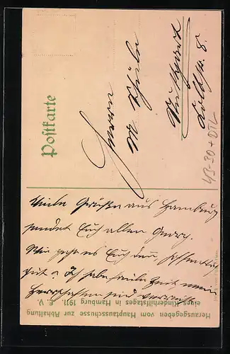 Künstler-AK sign. Graf Leopold von Kalckreuth: Schuljunge isst Kirschen