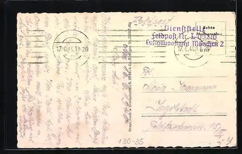 AK Lechfeld, Aus dem Fliegerhorst Lechfeld, Kaserne