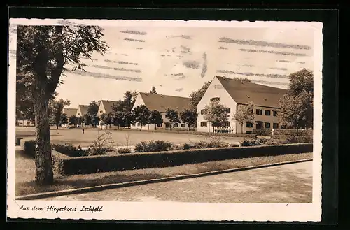 AK Lechfeld, Aus dem Fliegerhorst Lechfeld, Kaserne