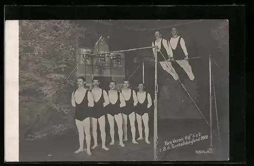 AK Hof a. S., Turn-Verein, Turnhallebaufond 1909