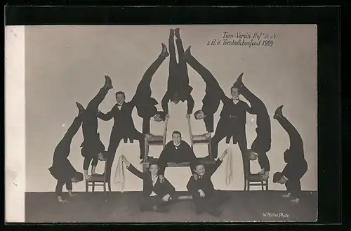 AK Hof a. S., Turn-Verein, Turnhallebaufond 1909