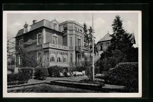 AK Malente, Villa Emma mit Garten