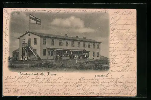 AK St. Peter, Partie am Strandhotel
