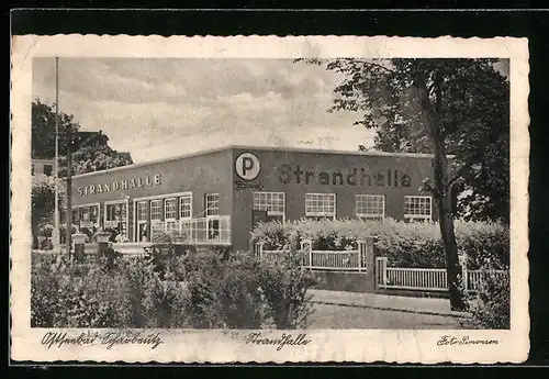 AK Scharbeutz, Café Strandhalle, Bes.: Ernst Pölckow