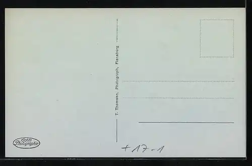 AK Flensburg, Partie an der Freimaurerloge