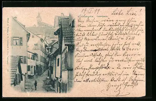 AK Esslingen, Partie in der Geiselgasse