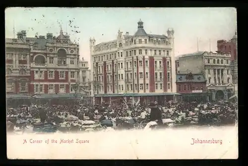 AK Johannesburg, A Corner of the Market Square