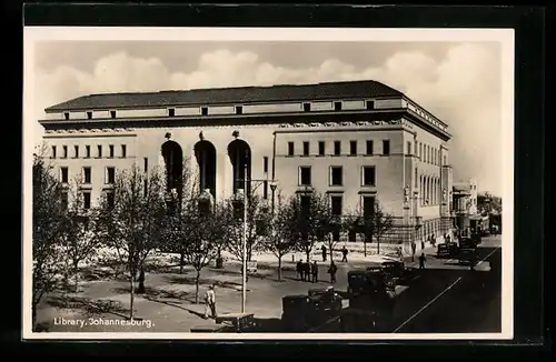 AK Johannesburg, Library with cars