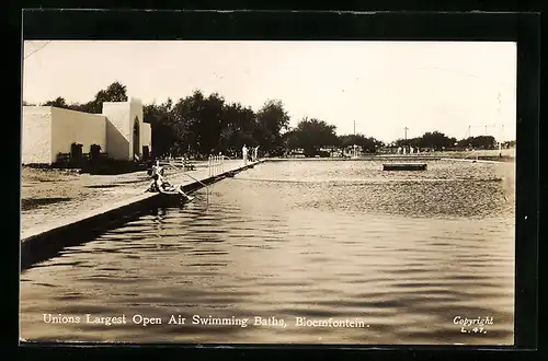 AK Bloemfontein, Unions Largest Open Air Swimming Baths