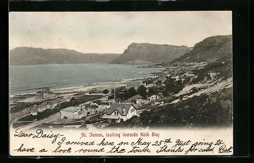 AK St. James, Panorama looking towards Kalk Bay