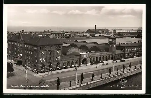 AK Malmö, Centralstationen, exteriör