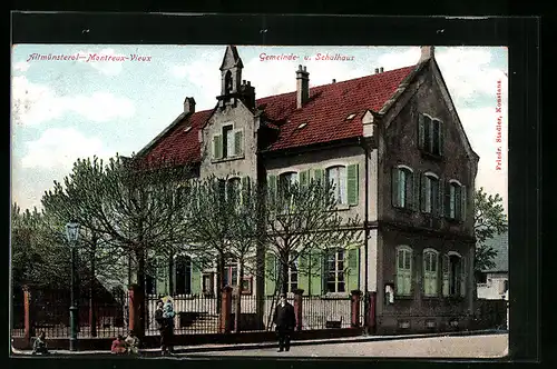 AK Altmünsterol, Gemeinde- und Schulhaus