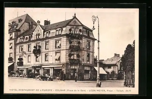 AK Colmar, Hotel-Restaurant de l`Europe