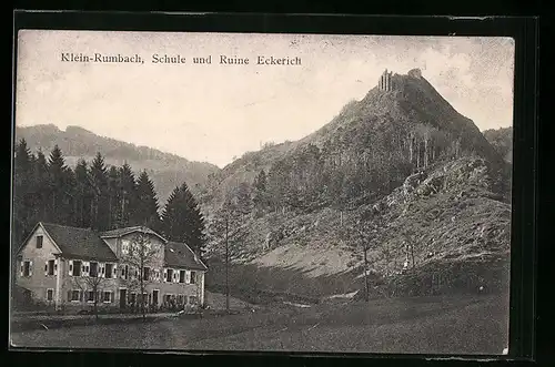 AK Klein-Rumbach, Schule und Ruine Eckerich