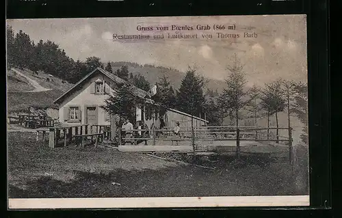 AK Luttenbach, Restaurant Boenles Grab von Thomas Barb