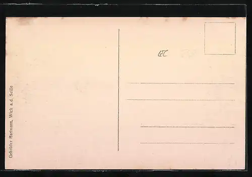 AK Wich /Lothr., Die Bayernbrücke