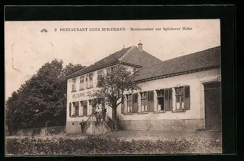 AK Spichern, Restaurant zur Spicherer Höhe