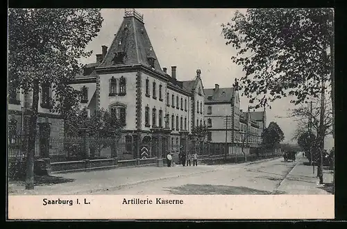 AK Saarburg i. L., Artillerie Kaserne