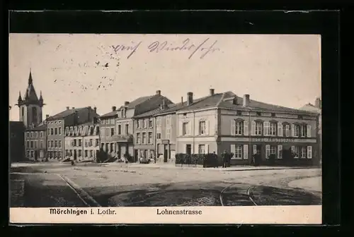 AK Mörchingen, Blick in die Lohmannstrasse