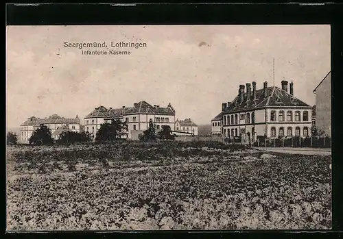 AK Saargemünd i. L., Infanterie-Kaserne