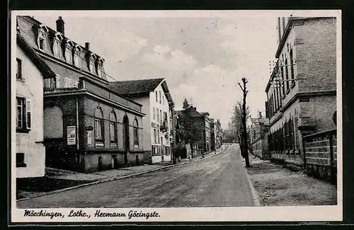 AK Mörchingen, Lothr., Hermann Göringstr.