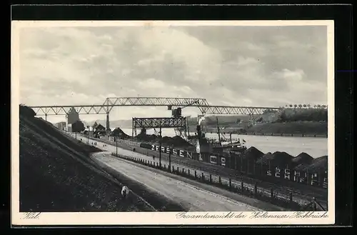 AK Kiel, Gesamtansicht der Holtenauer Hochbrücke