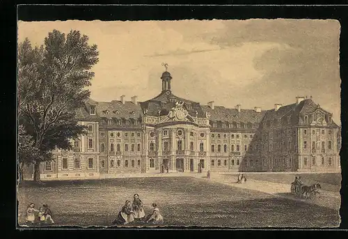 AK Münster i. W., Königl. Schloss