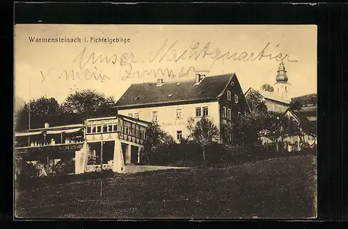 AK Warmensteinach, Hotel Pension Krug