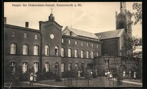 AK Kaiserswerth / Rhein, Hospiz der Diakonissen-Anstalt