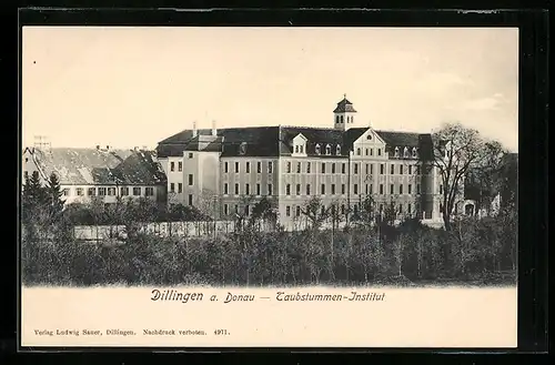 AK Dillingen a. Donau, Taubstummen-Institut