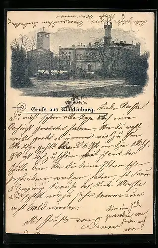 AK Waldenburg, Schloss