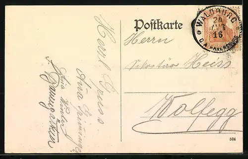 AK Waldburg, Ortsansicht