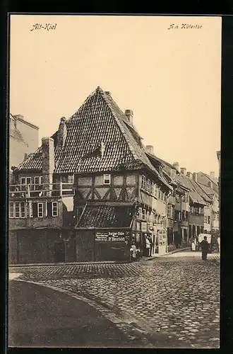 AK Kiel, Strassenpartie am Kütertor