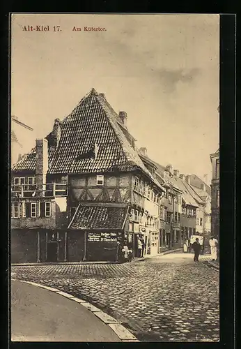 AK Kiel, Strassenpartie am Kütertor