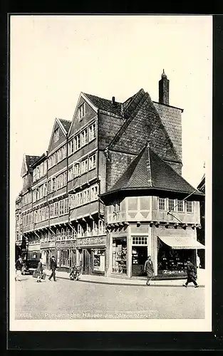 AK Kiel, Persianische Häuser am Alten Markt