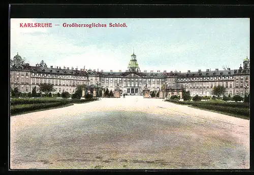 AK Karlsruhe, Grossherzogliches Schloss