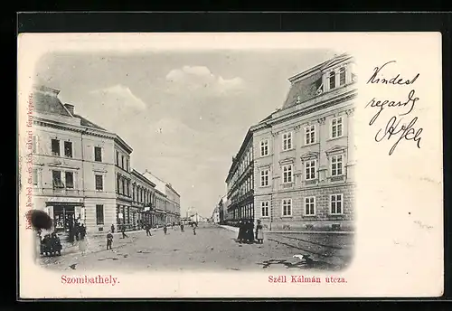 AK Szombathely, Szell Kalman utcza