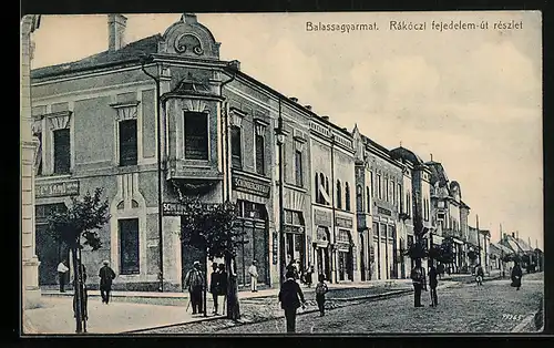 AK Balassagyarmat, Rakoczi fejedelem-ut reszlet