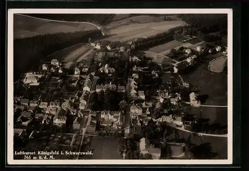 AK Königsfeld i. Schwarzwald, Teilansicht