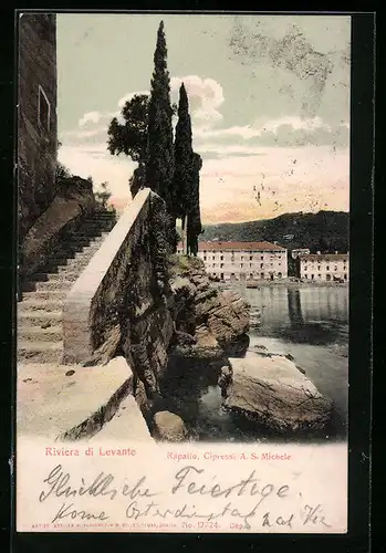 AK Rapallo, Cipressi A. S. Michele