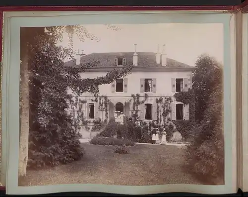 Fotoalbum 83 Fotografien, Ansicht Nyon / Schweiz, Reisealbum mit Picknick-Szenen, Tennis & Schweizer Sehnsuchtsorten