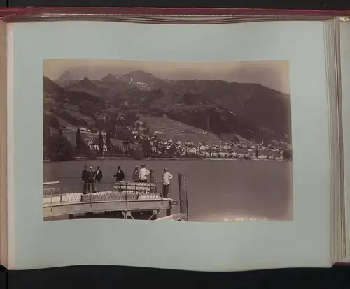 Fotoalbum 83 Fotografien, Ansicht Nyon / Schweiz, Reisealbum mit Picknick-Szenen, Tennis & Schweizer Sehnsuchtsorten