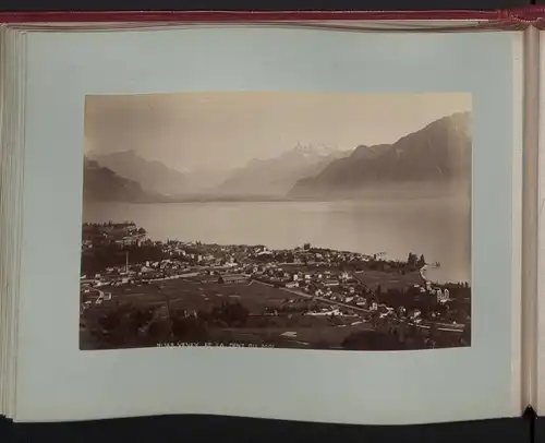 Fotoalbum 83 Fotografien, Ansicht Nyon / Schweiz, Reisealbum mit Picknick-Szenen, Tennis & Schweizer Sehnsuchtsorten