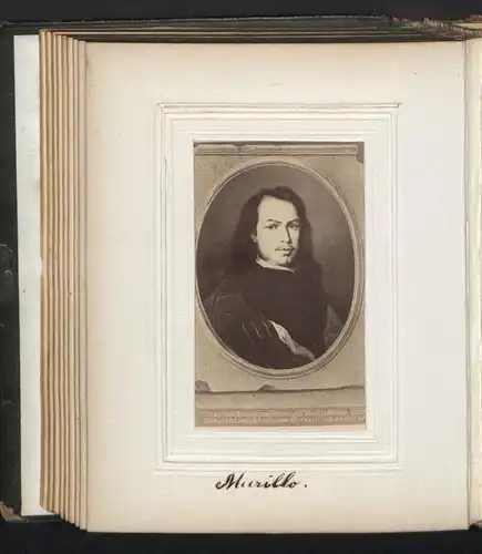 Fotoalbum 30 Portrait-Fotografien berühmte Personen: Humboldt, Heine, Charlotte Kästner, Shakespeare, Dürer, Goethe u.a.