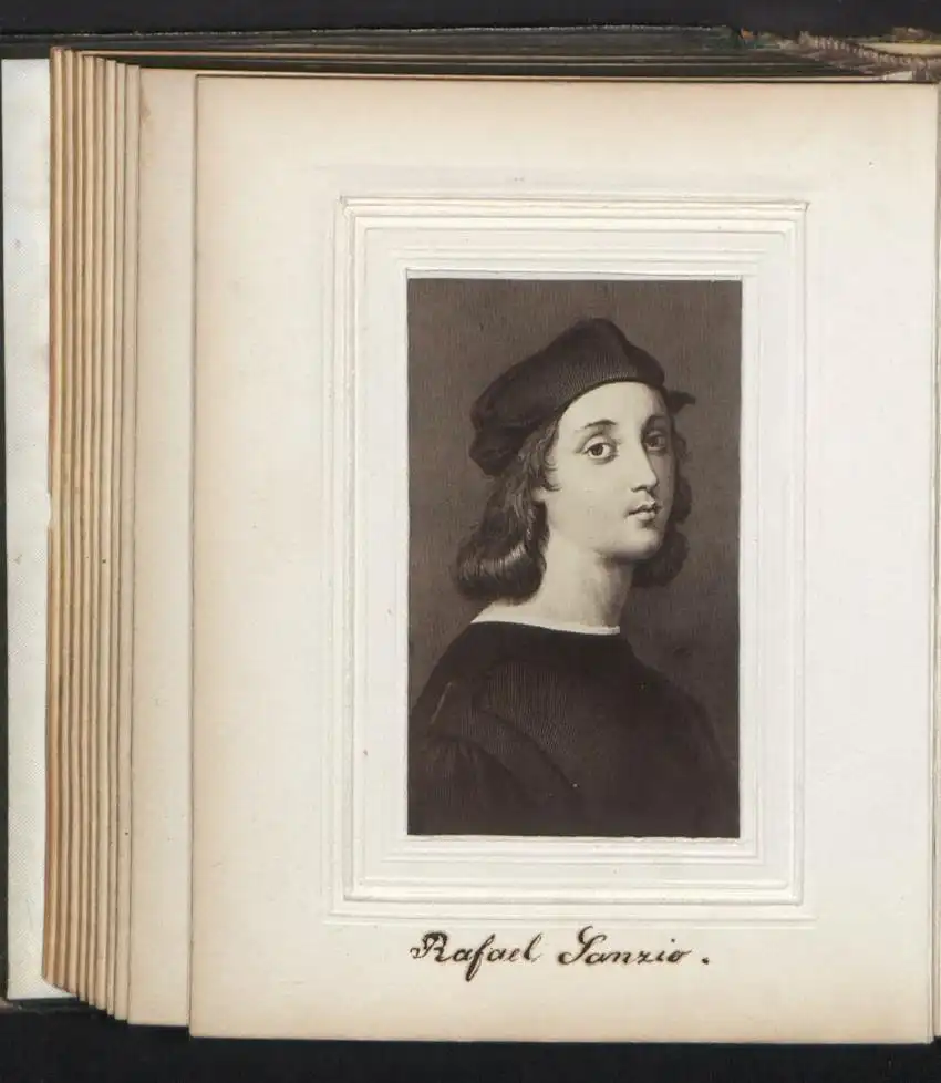 Fotoalbum 30 Portrait-Fotografien berühmte Personen: Humboldt, Heine, Charlotte Kästner, Shakespeare, Dürer, Goethe u.a. 18