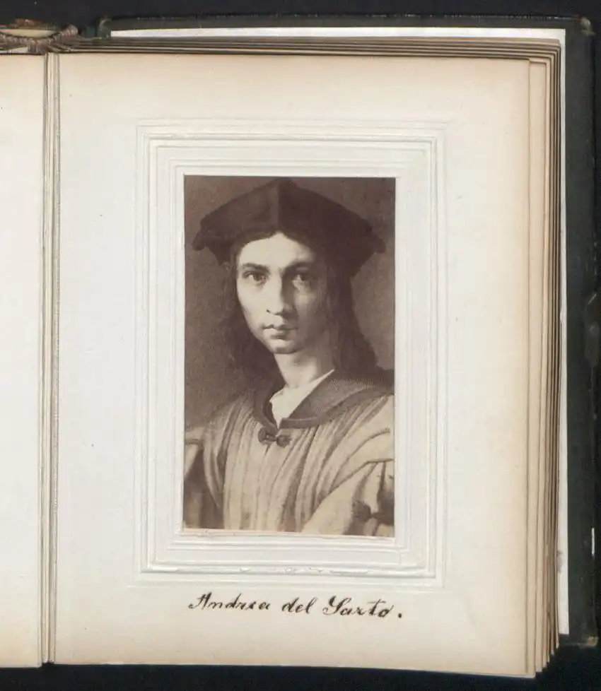 Fotoalbum 30 Portrait-Fotografien berühmte Personen: Humboldt, Heine, Charlotte Kästner, Shakespeare, Dürer, Goethe u.a. 19