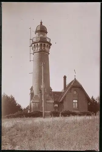 Fotografie H. Rubin & Co., Dresden-Blasewitz, Ansicht Kahlberg / Pommern, Leuchtturm