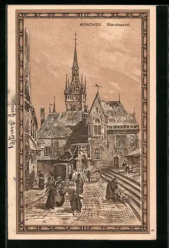 Lithographie München, Standesamt