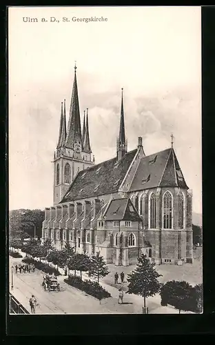 AK Ulm a. D., St. Georgskirche